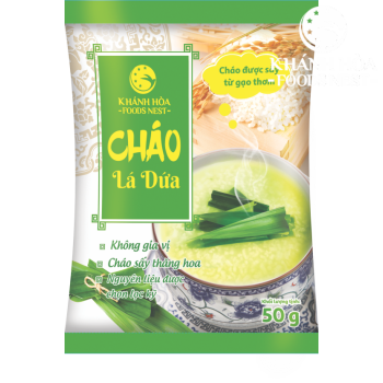 CHÁO TỔ YẾN LÁ DỨA
