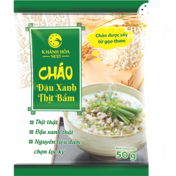 CHÁO THỊT BẰM ĐẬU XANH
